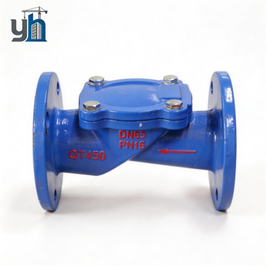 Replaceable Seat Low Cracking Pressure PVC Carbon Steel Wafer Ball Check Valve for Cryogenic Storage