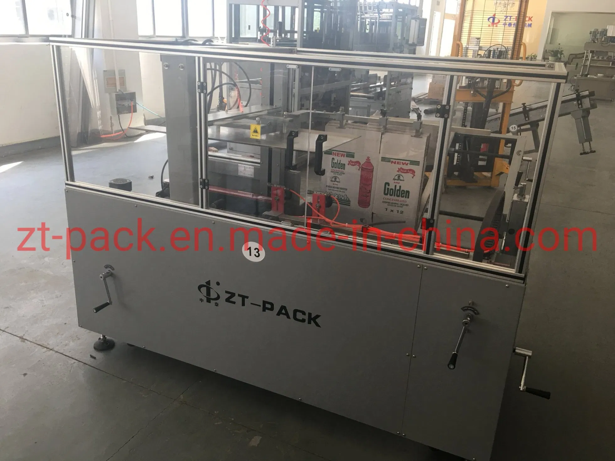 Factory Supply Automatic PLC System Carton Erector for Packing Line