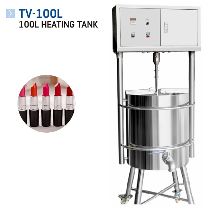 Quantitative Lipstick Pan Semi Auto Gear Pump Lipstick Filling Machine Used for Heated Filling Dosing Varies Kinds of Viscosity's Material