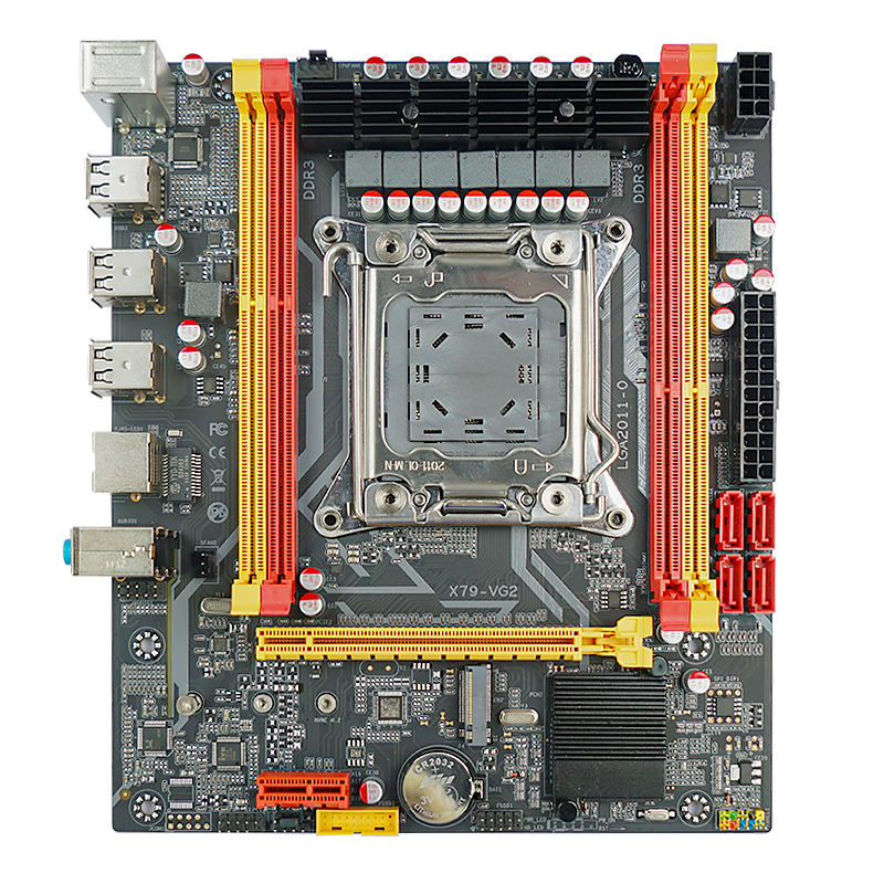 High Quality Intel LGA2011desktop Motherboard H61chipset Mini-ATX Motherboard 4SATA DDR3 Gaming Motherboard