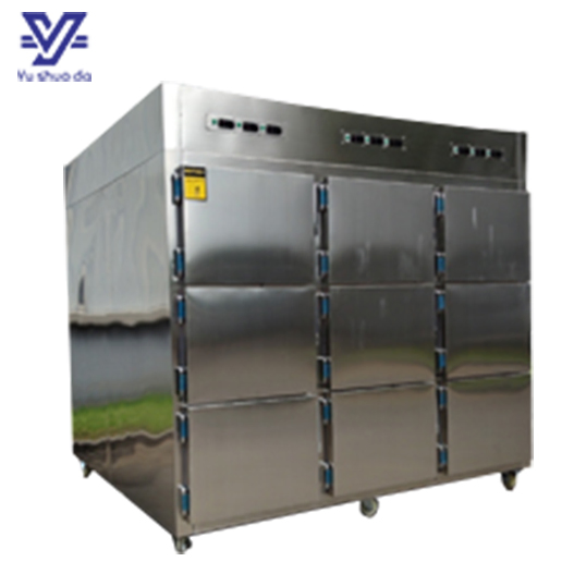 High Quality Funeral Use Refrigeration Equipment Mortuary 9 Chambers Freezer