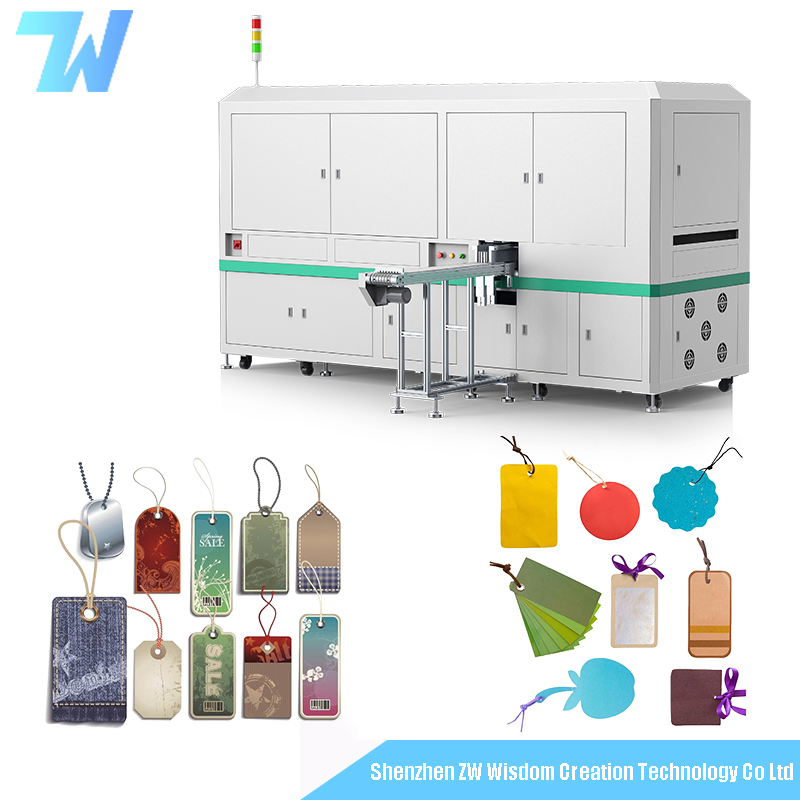 Multifunction PVC Sheet Cutting Clothing Tags Dial Number Cards Making Machine