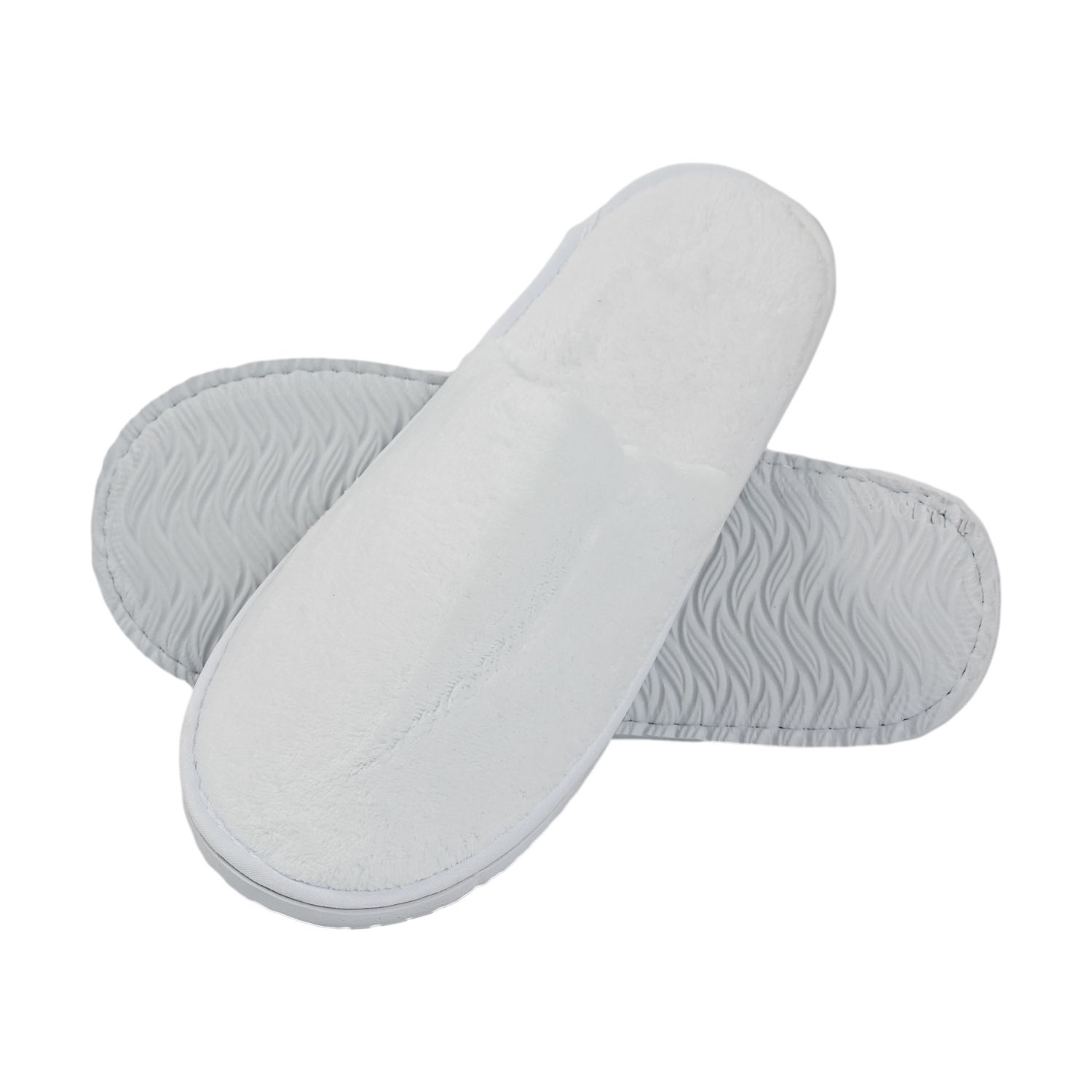 Padded Velvet Hotel Slippers Extra Cushioning for Ultimate Relaxation