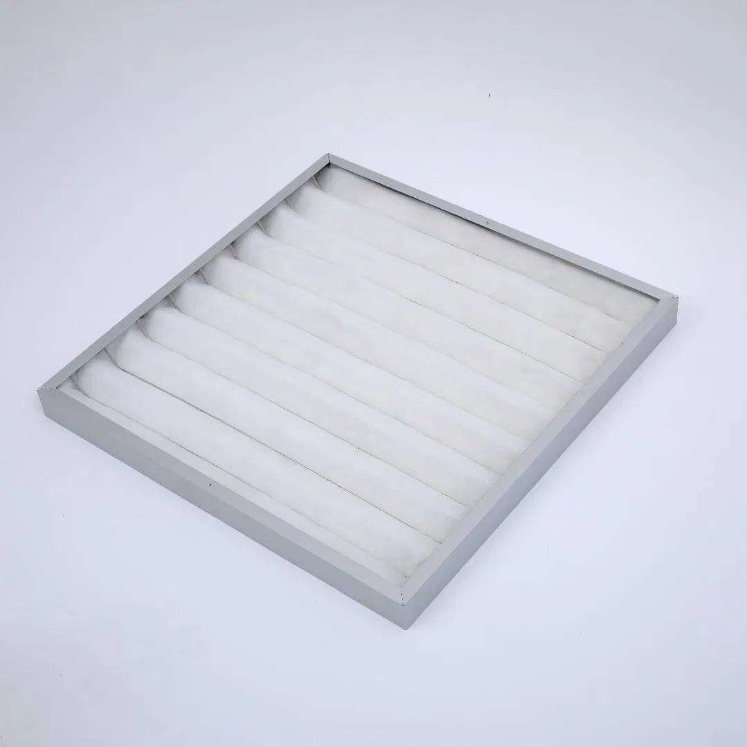 Wholesale Galvanized Steel Frame Synthetic Fiber Primary Air Filter for Cleanroom