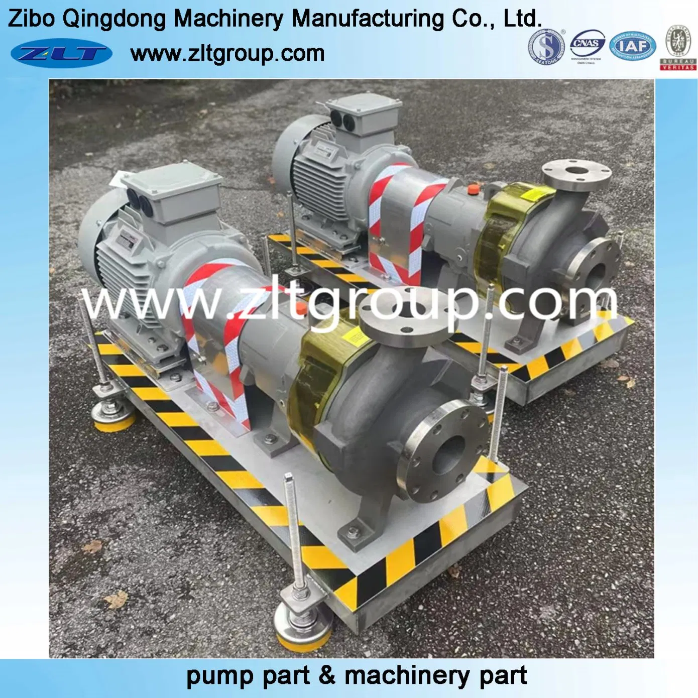 Sand Casting ANSI Chemical Process Replace 196 Pumps in Stainless Steel/Titanium