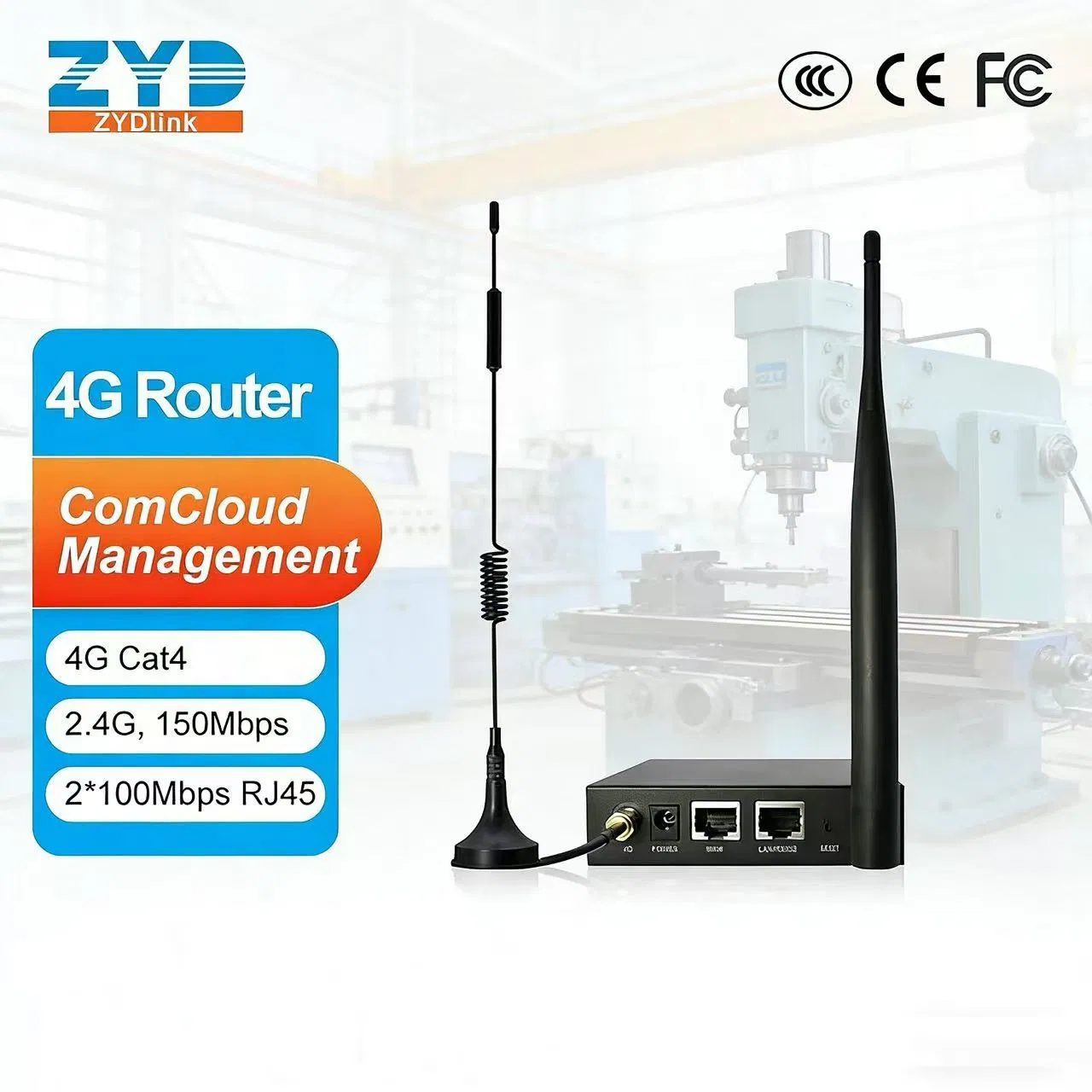 4G Router with SIM Card Realizes Real Time Data Transmission in Fields