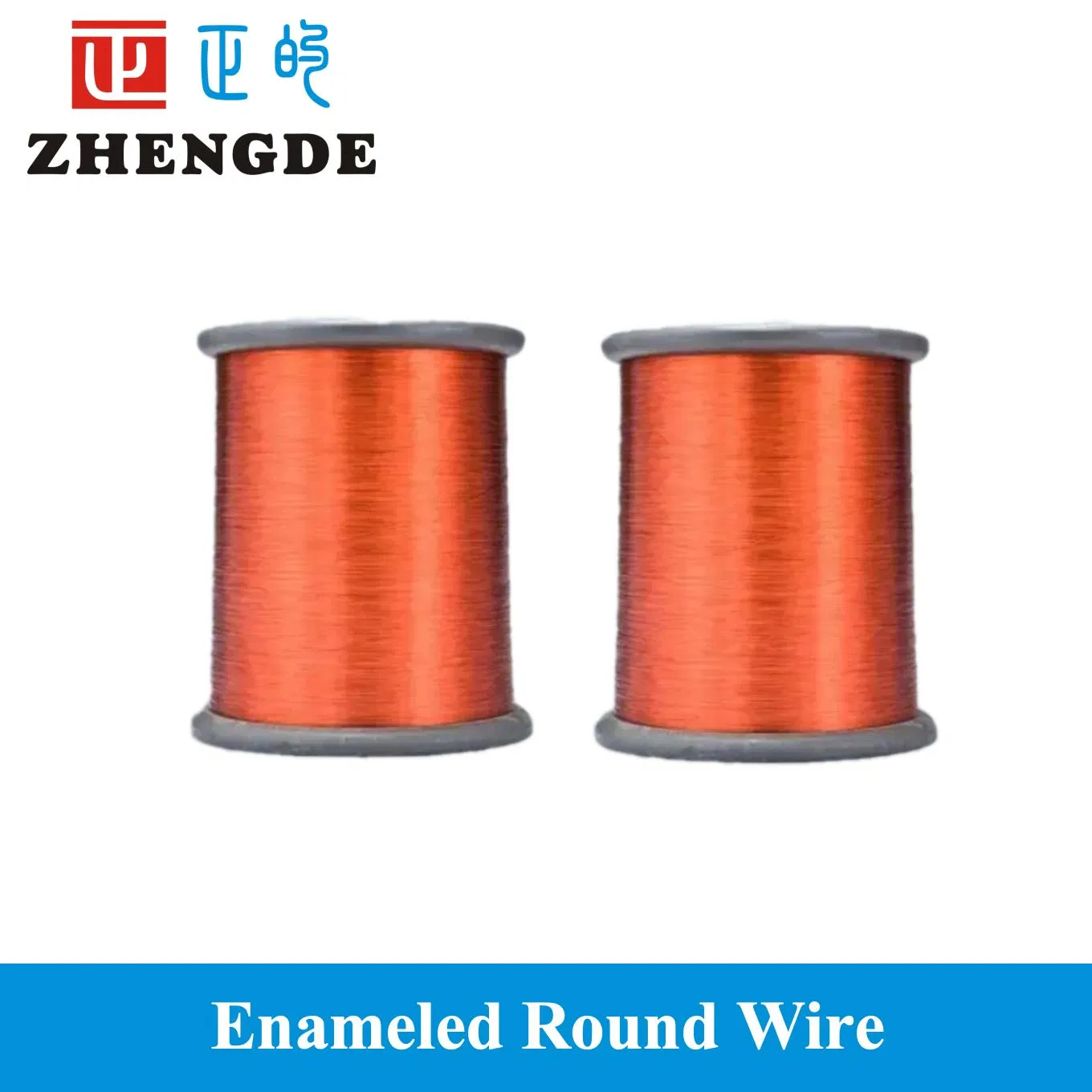 Enameled Round Cooper or Aluminum Wire with High Resistance to Heat Stock
