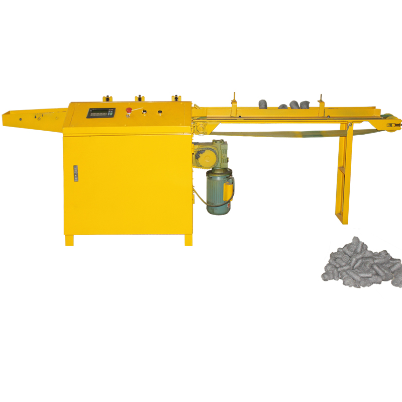 Kitchen Automatic Steel Wool Making Machine for Rolling and Cutting Production Line