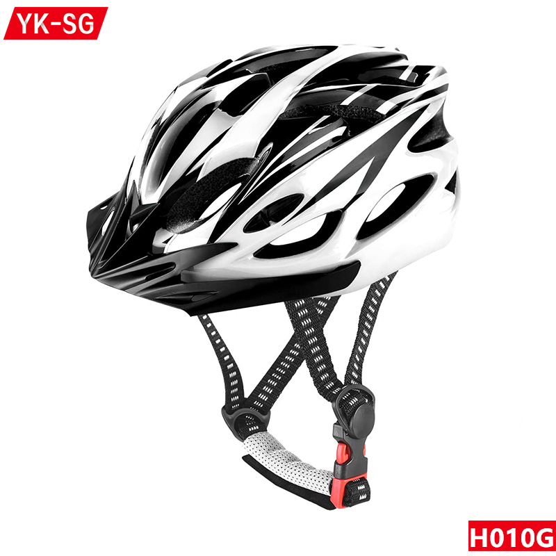 Adult Bike Helmet Cycling MTB with Visor Mountain Shockproof Adjustable Helmet