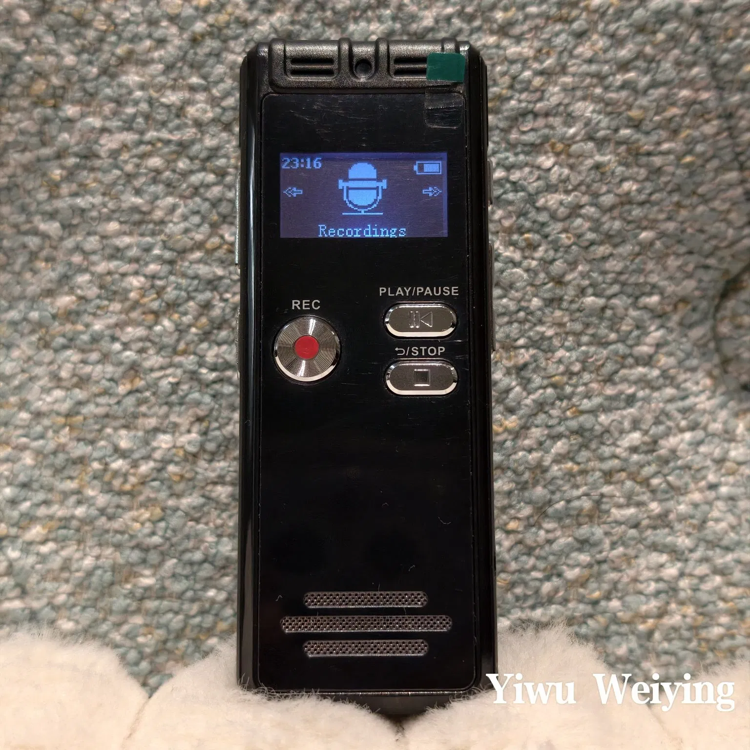 N15 Dictaphone Digital Voice Recorder 8GB Portable Audio Recorder with Noise Reduction & MP3 Player