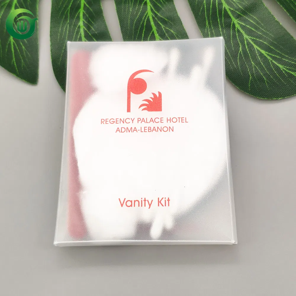 Vanity Kit for Hotel and Motels - 4 Ear Buds, 2 Cotton Pad, 1 Nail File Packed in PP Box