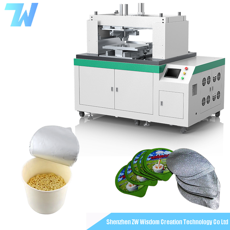 Shaped Card Insert Die Cut Yogurt Cap Punching Machine for Instant Noodle Packet Paper Processing Machinery
