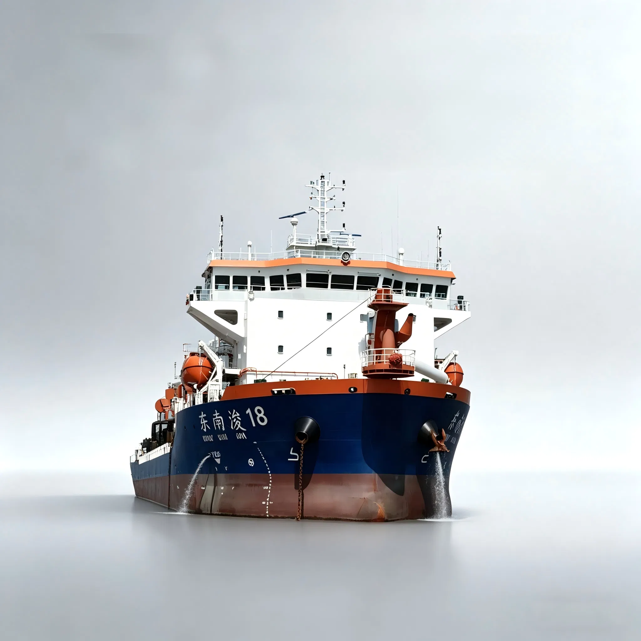 All-Weather Dredger 8650m³ Hybrid Tshd with Engine Gearbox & Pump for Challenging Maritime Conditions