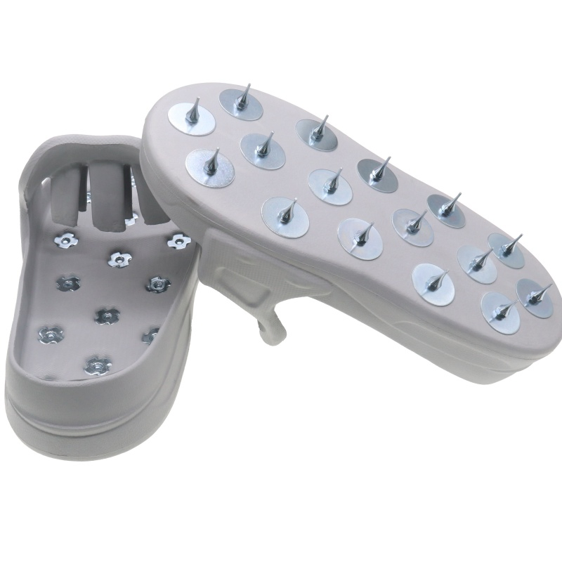 Anti Slip Spike Shoes with Galvanized Steel Nails for Floor Construction