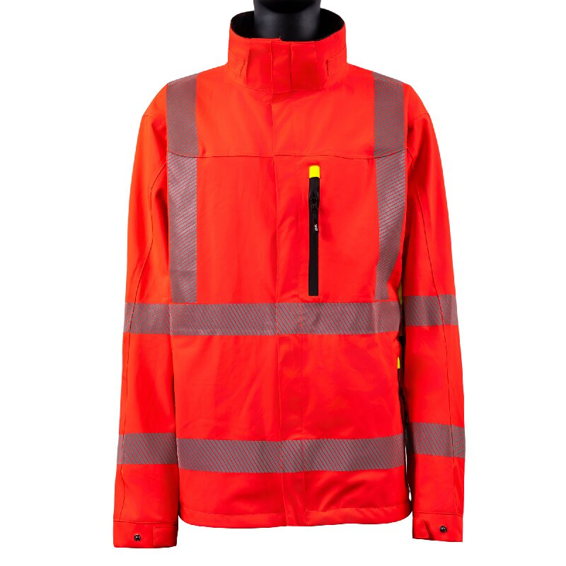 Men's Hi-Vis Safety Hoodie Reflective Outdoor Workwear Labor Protection Jacket Safety Clothing