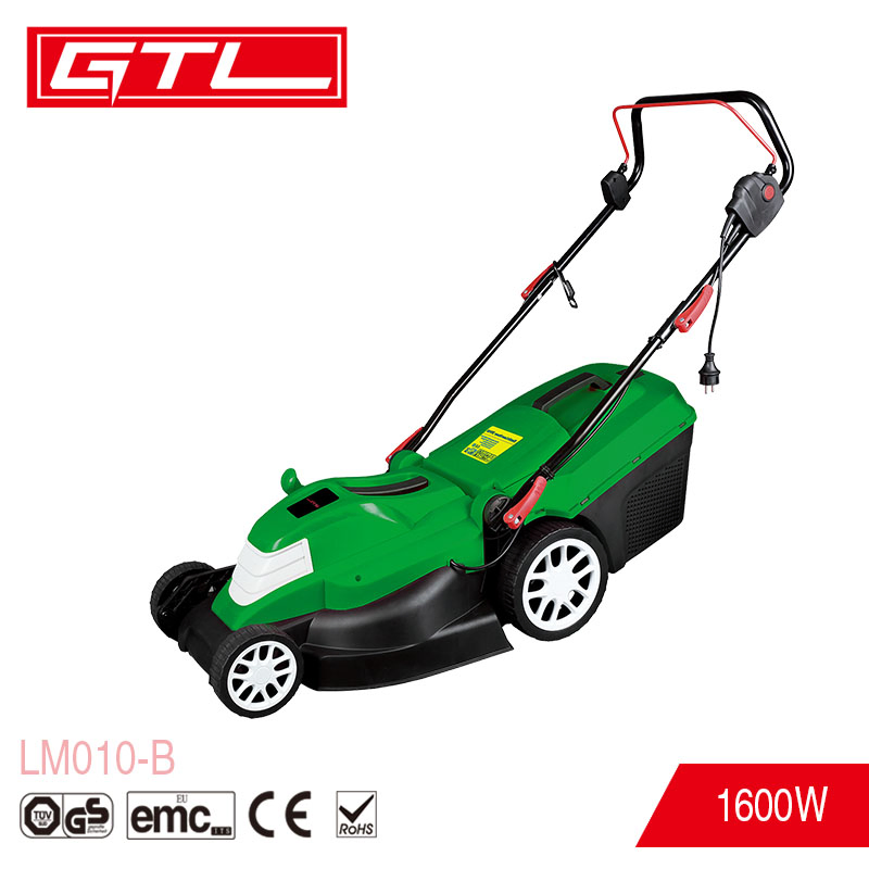 Garden Tools for 38cm 1600W Electric Grass Cutting Machine Corded Lawn Mower (LM010-B)