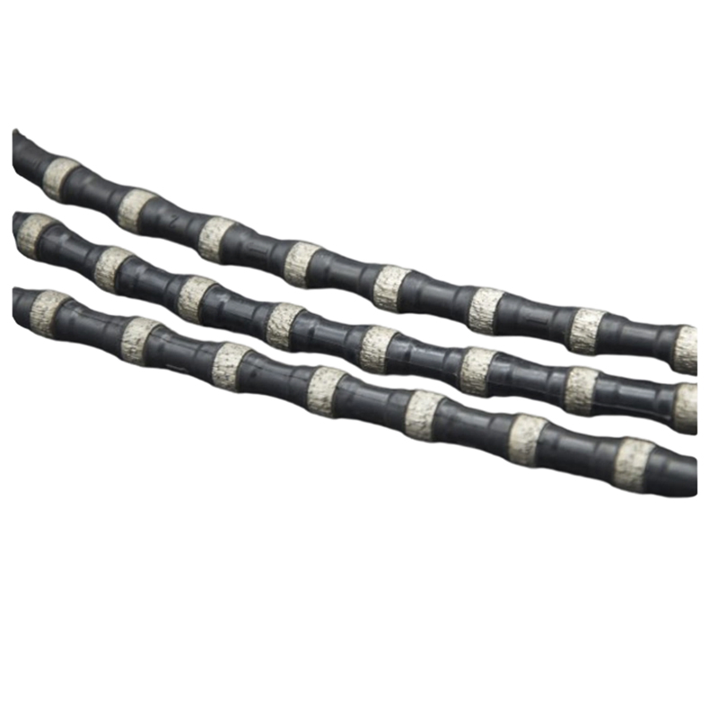 Steady Granite Cutting Diamond Wire Saw Rope for Bridge Dismantling Project