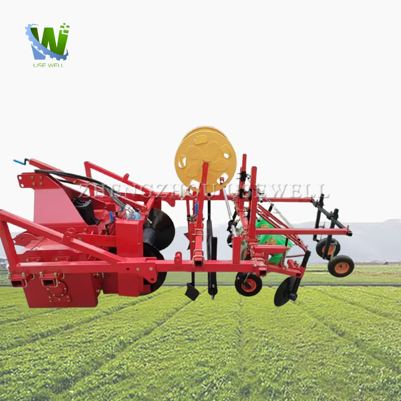 Custom Rotary Tillage Film Mulching Machine Manufacturer Plastic Mulch Laying
