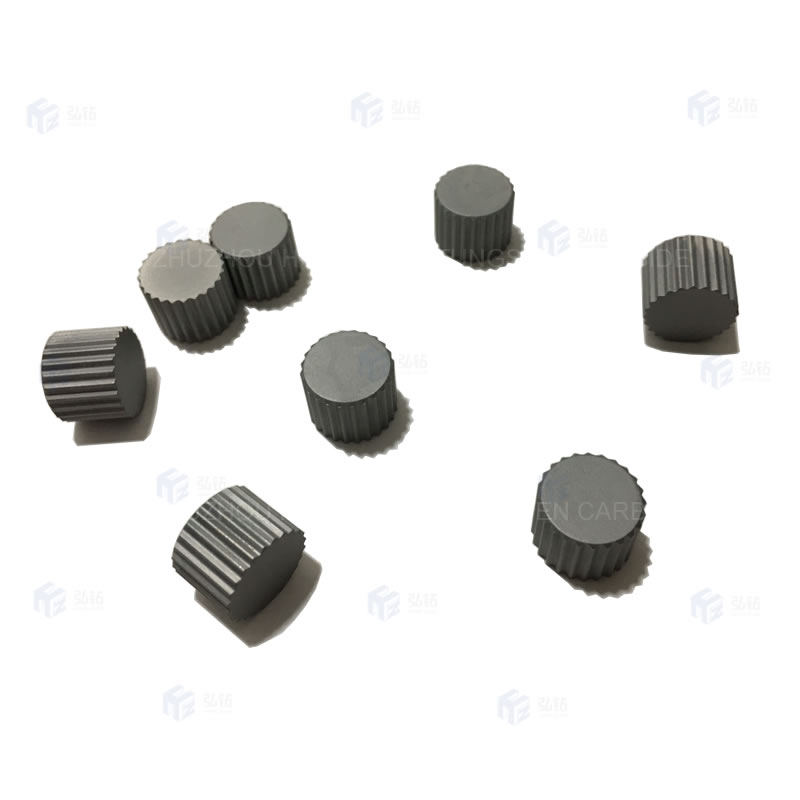 Tungsten Carbide Plum Type Gear Carbide Serrated Button