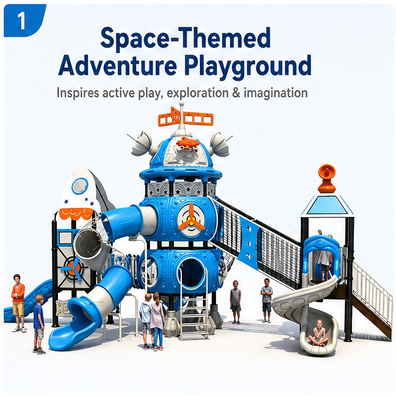 Children's Playground Equipment Amusement Park Slide