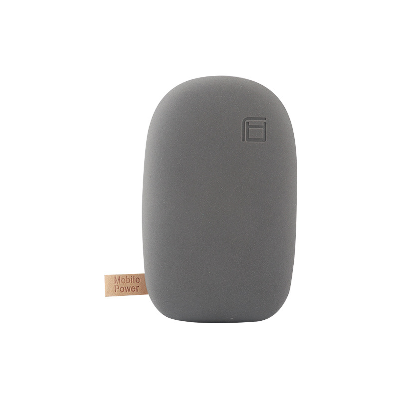 Factory OEM Cobble Shape Fast Charging Large Capacity 10400mAh Mini Power Bank Phone Charger