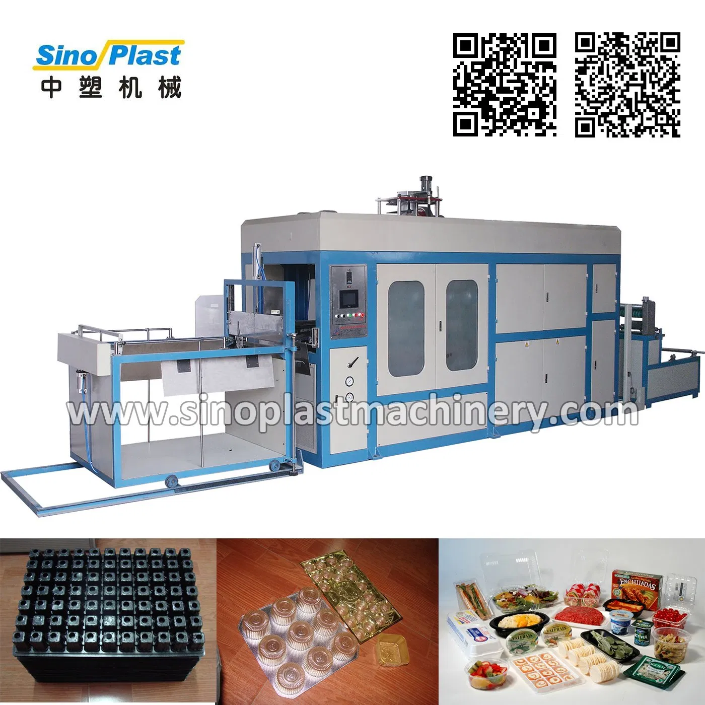 Automatic Plastic Vacuum Forming Machine