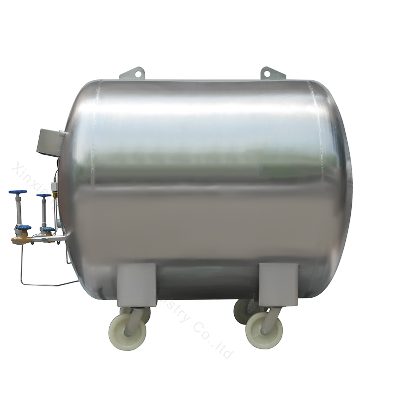 Ydz Customized Horizontal Liquid Nitrogen Container Pressurized Liquid Nitrogen Gas Cylinder