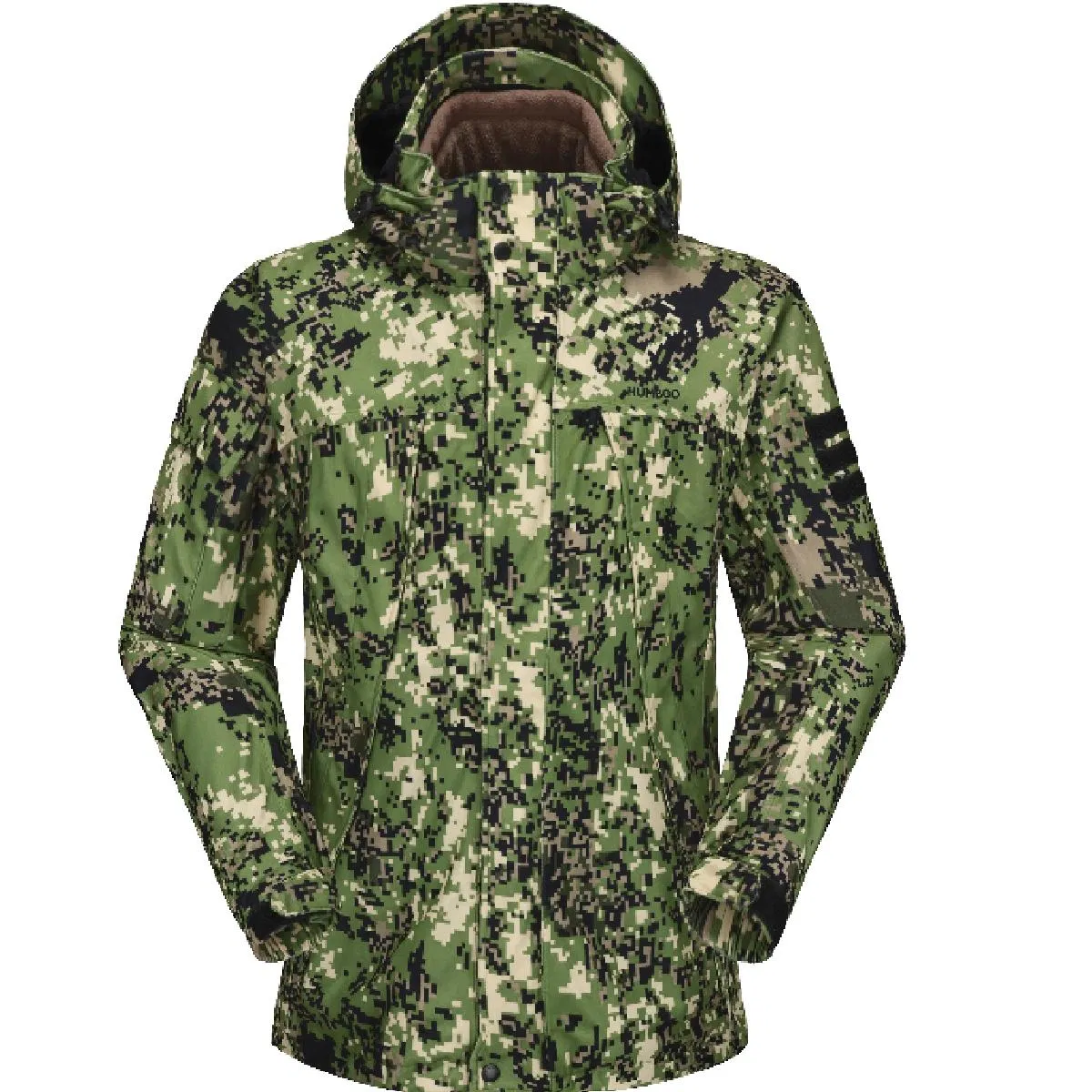 Hoodie Camping Nylon Ripstop Outdoor Hunting Security Jacket, Waterproof Clothes