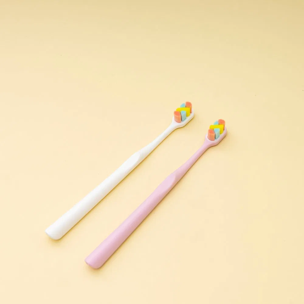 Deep Cleaning PP+TPE Handle Toothbrush for Travel Hygiene
