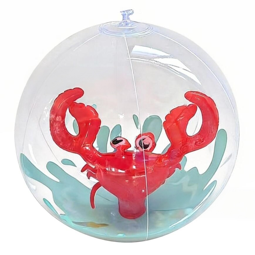 Printed PVC Water Balloon Cartoon Animals Thickened Children's Inflatable Beach Ball