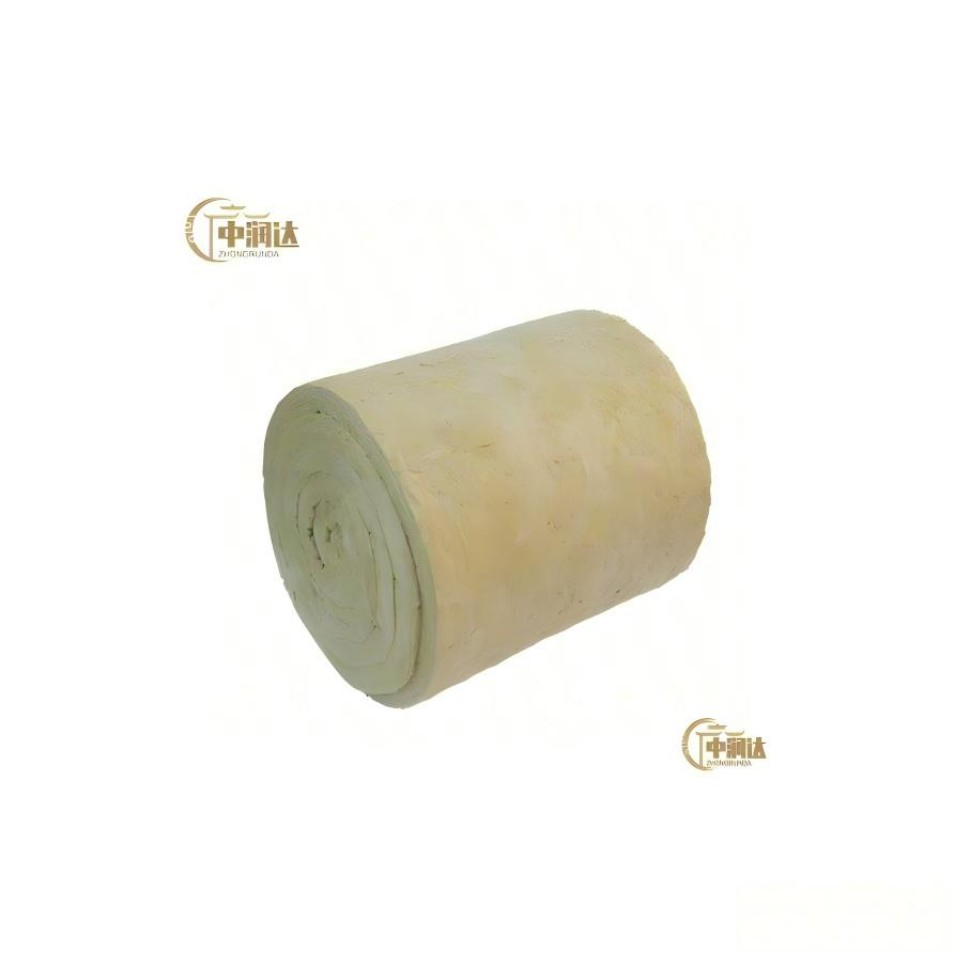 Heat Insulation Rock Basalt Wool Fiber Blankt with Aluminum Foil Faced