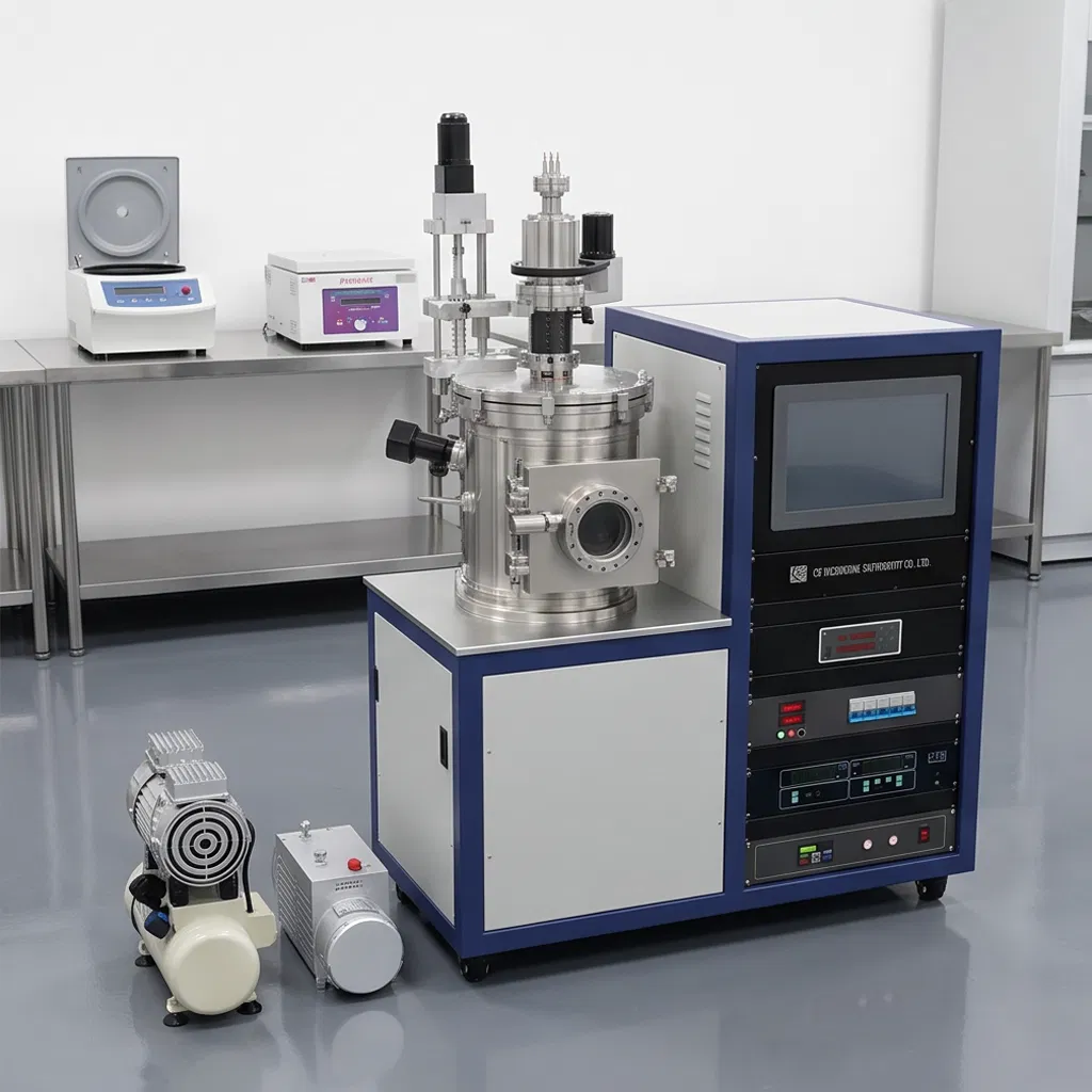 Lab Multi-Source High Vacuum Evaporation Coating Machine for Refractory Metal