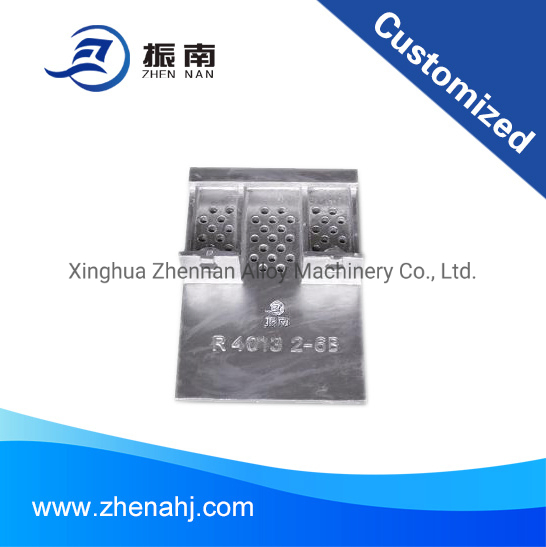Single Width Grate Plate, Sinoma International Precision Casting R4013.2-6b, R4013.2-6A Grate Plate for Grate Cooler of Cement Works
