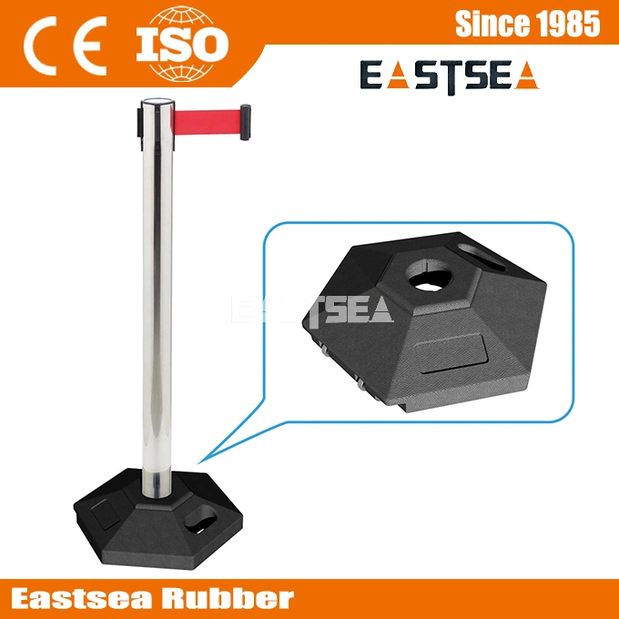 Stainless Steel Retractable Belt Railing Barrier Stand for Crowd Control