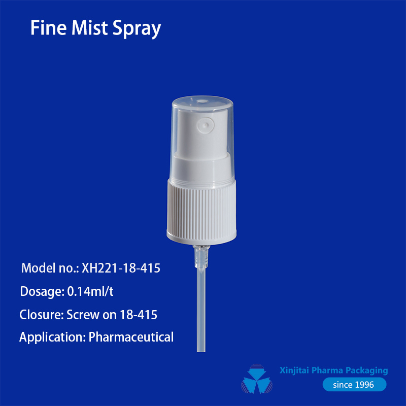 Plastic 18mm 20mm Topical Skin Fine Mist Sprayer for Propolis Spray