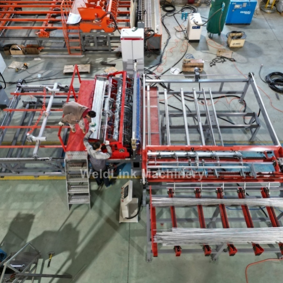 Automatic Bending Fence Mesh Welding Line for Export Market in Stock