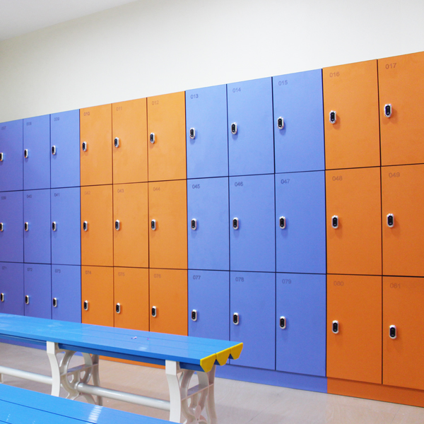Good Quality HPL Laminate Locker for Gym / Changing Room / Sauna Room