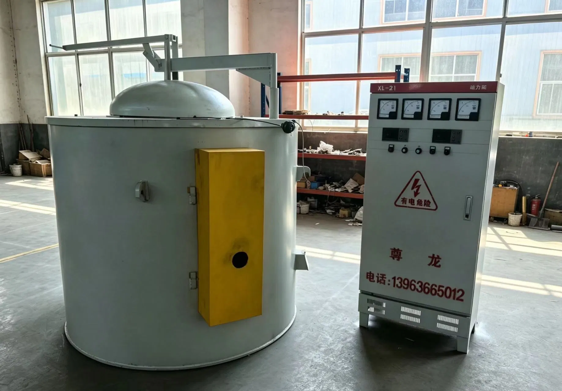Aluminum Casting Electric Furnace Melting Furnace Furnace