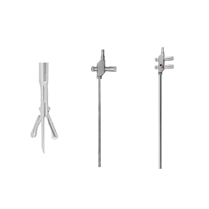 Manual Power Sliding Suction Irrigation Tube Steel/Metal Instrument for Laparoscopic Abdominal Surgery Stapler Type