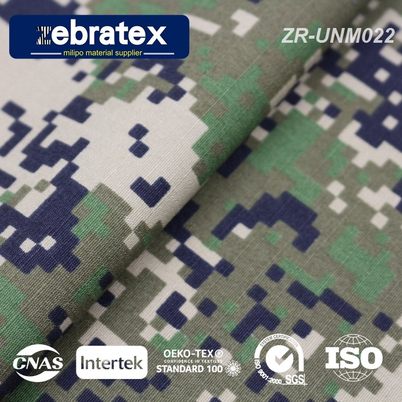 Digital Camouflage Rip Stop Fabric Anti Infrared Fabric