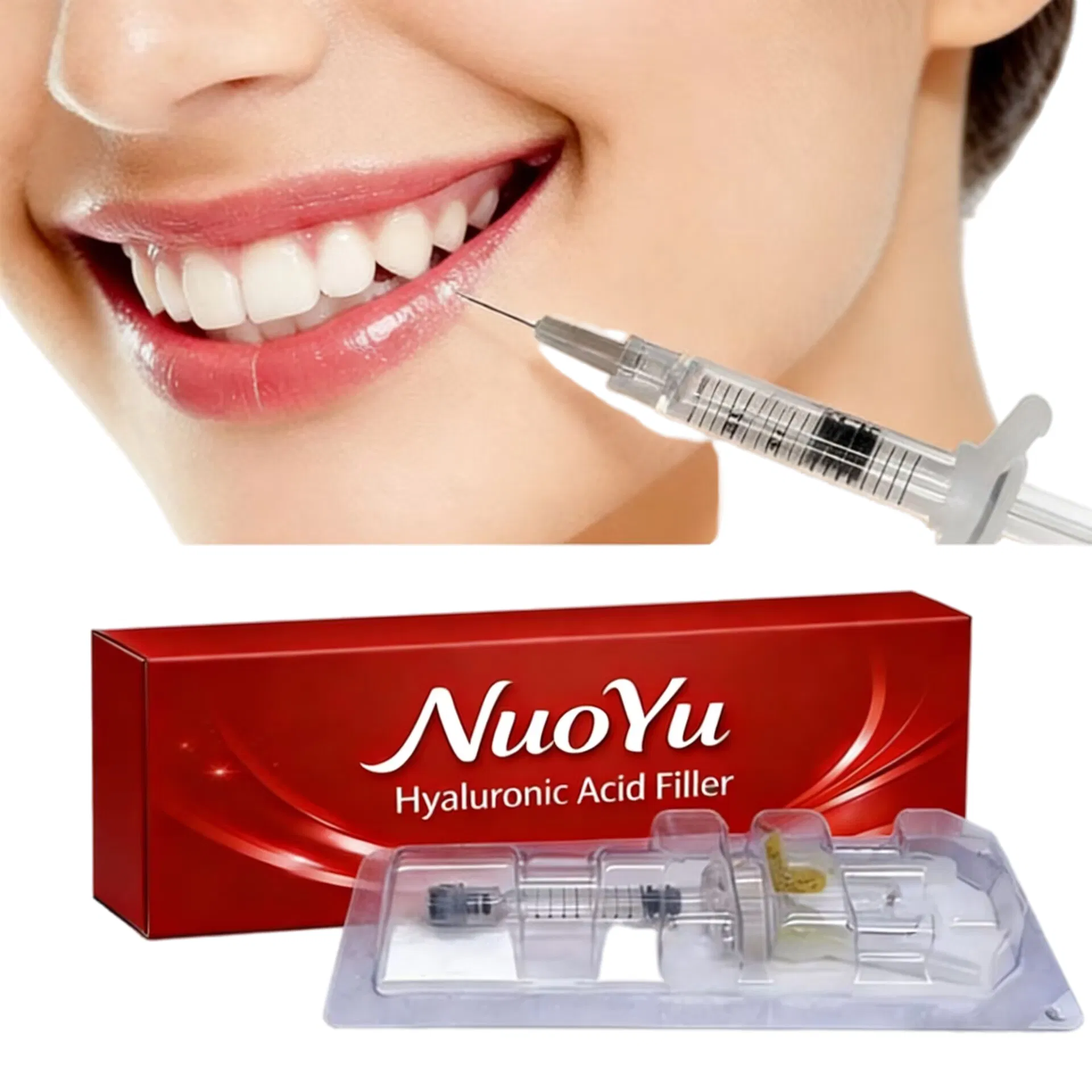 CE-Certified Hyaluronic Acid Gel Lip Filler — Aesthetic Dermal Filler for Lips