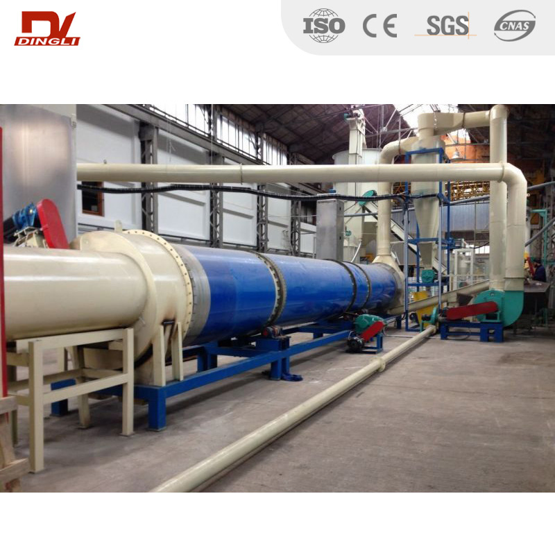 Small Biomass Wood Chips Rotary Drum Sawdust Dryer Machine Price