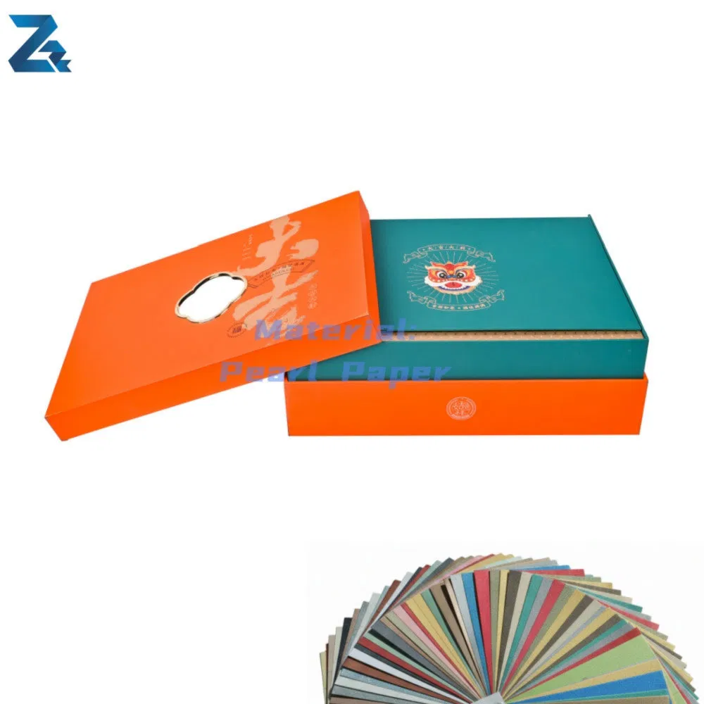 Smooth Textured Customizable Pearlescent Specialty Paper for Jewelry Boxes