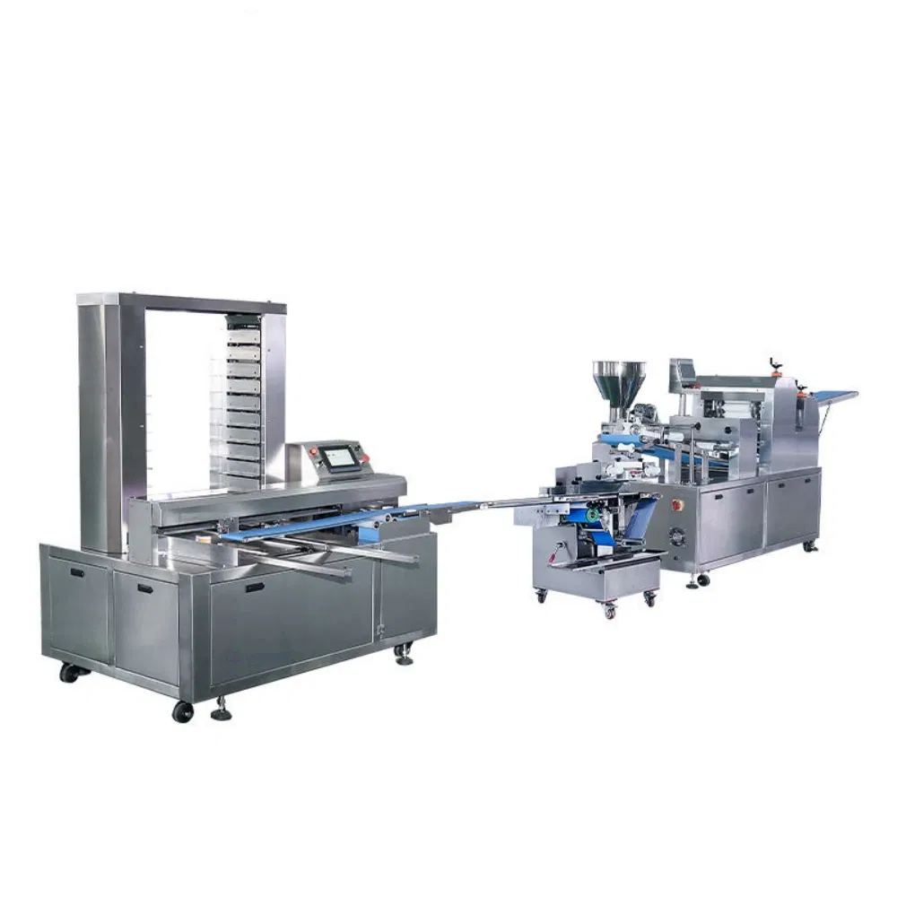 Full Automatic Fancy Bread Bagel Pineapple Tart Manufacturing Line Complete Bakery Production System for Food Industry