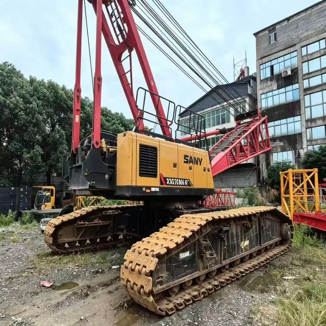Fast Delivery Hydraulic Medium-Tonnage Second Hand Crawler Crane for Wharf