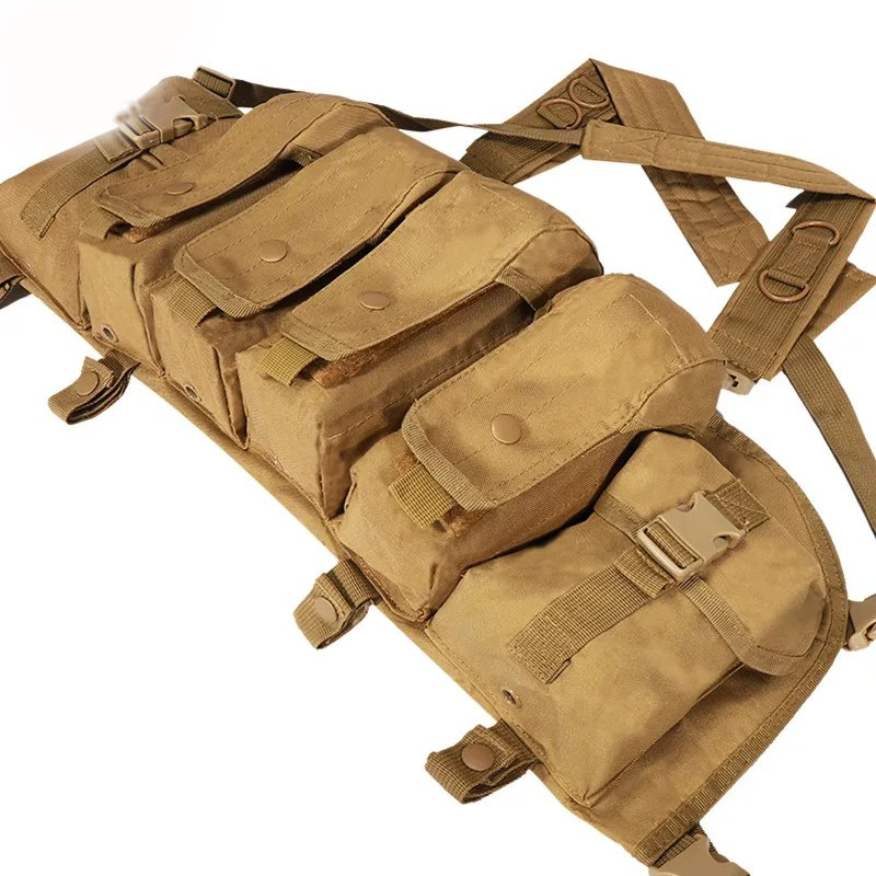 Premium High Strength Tactical Reinforcement Vest with Customizable Parts