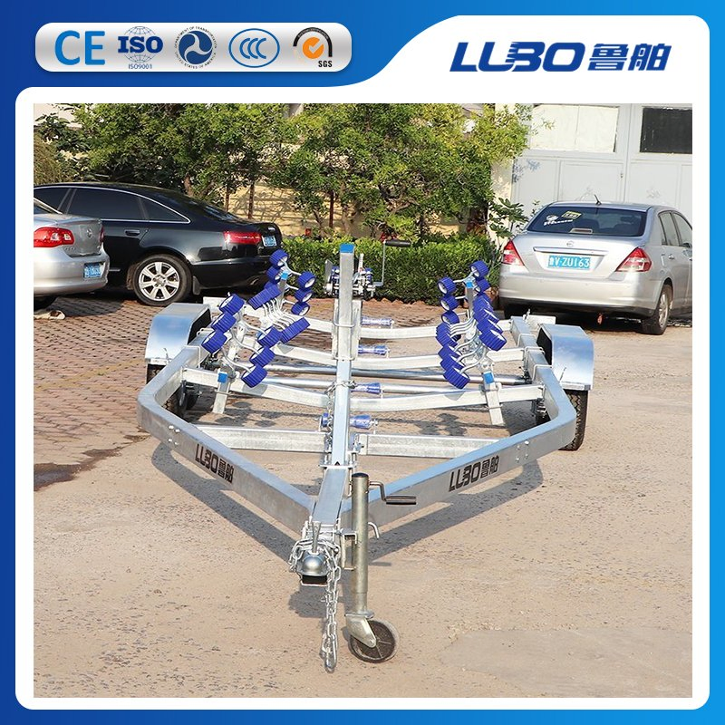 8.65m FRP850dr Tandem Axle Boat Trailer for Rubber Boat Rib Boat Sailboat Trailer Catamaran Trailer Bass Boat Trailer