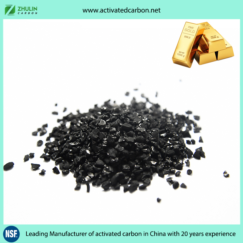 6*12mesh Coconut Shell Gold Recovery Activated Carbon