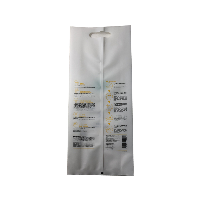 High Quality Plastic Bag Super Absorption Bentonite Sand Scoopable Cat Litter