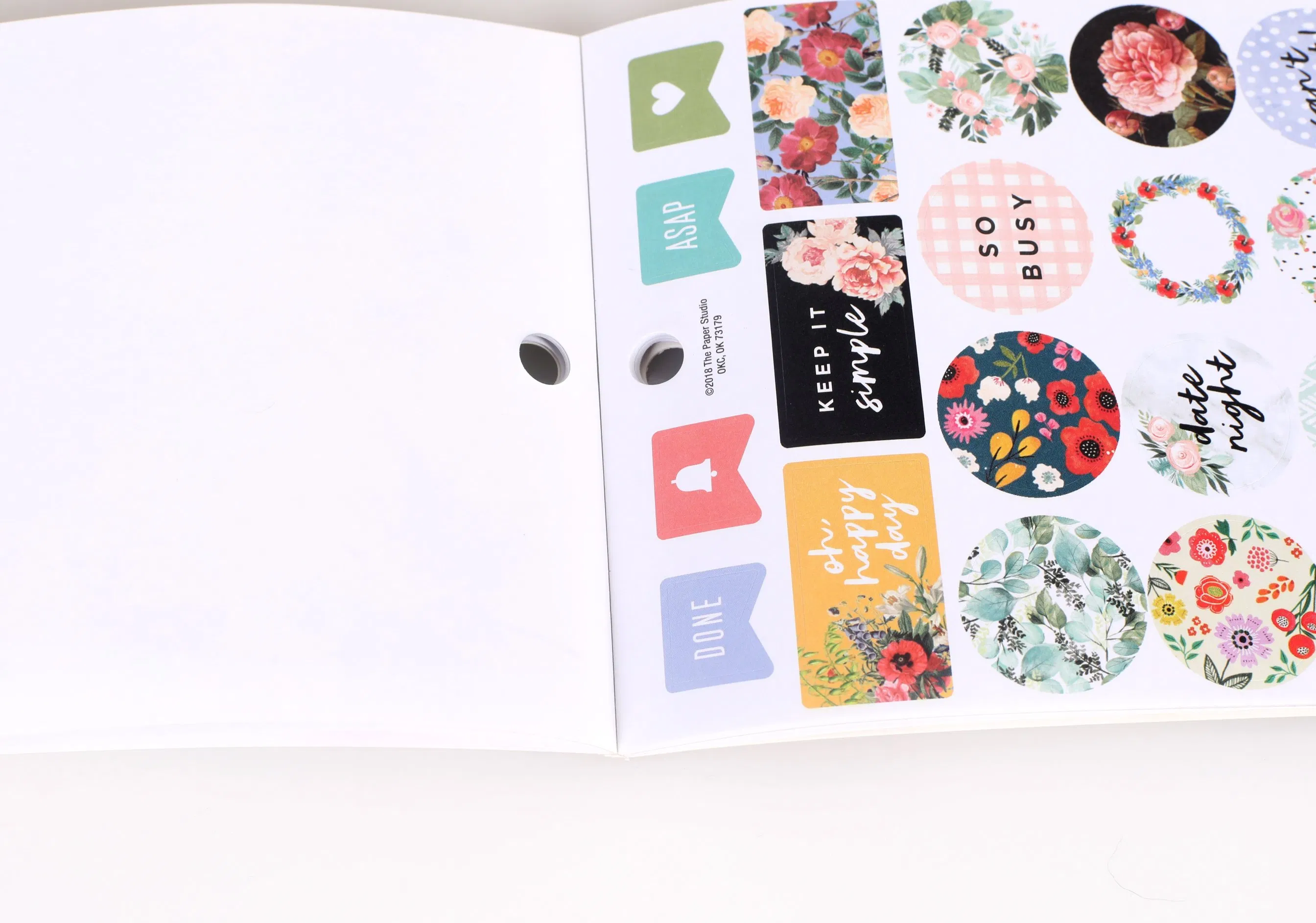 Matt Sticker Paper Printing Stickers Labels Custom Logo Thank You Stickers for Small Business